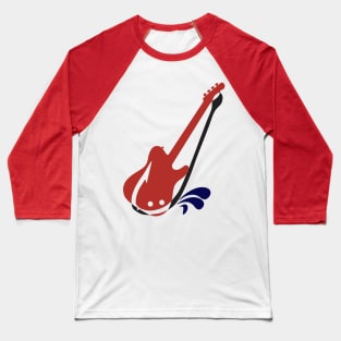 Bass Fishing Baseball T-Shirt